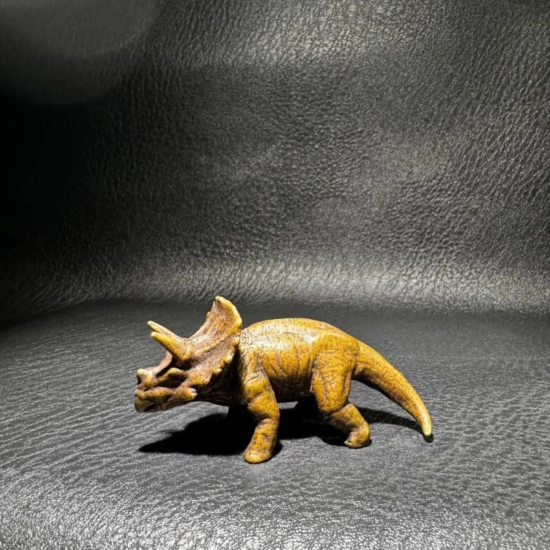 

Little Fairy/ Retro Brass Dinosaur Desktop Ornaments Metal Animal Sculpture Creative Tea Pet Living Room Home Decoration Gift