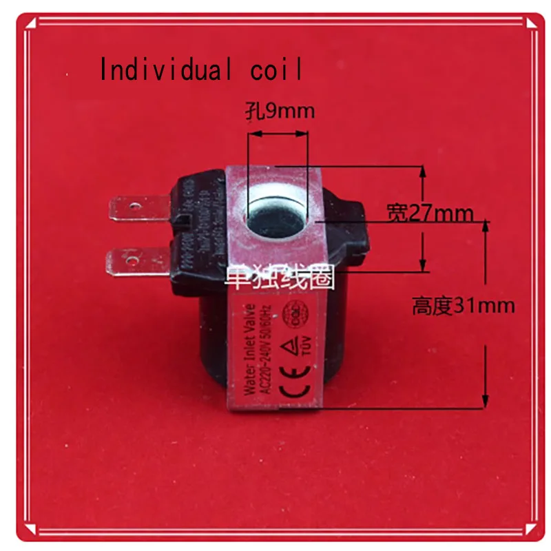 

Ice maker, washing machine, dishwasher, water heater, water dispenser, water flow switch, plastic solenoid valve 220V24V12V