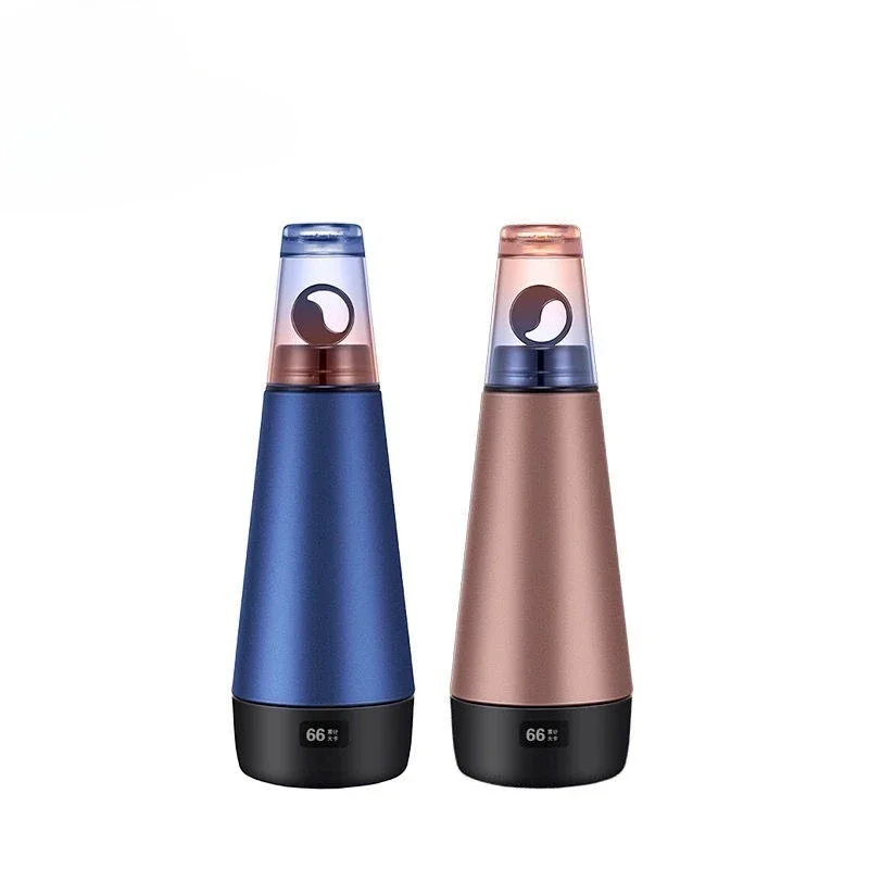 Smart pure titanium thermos cup, sugar control Bluetooth connection, gift box set titanium cup