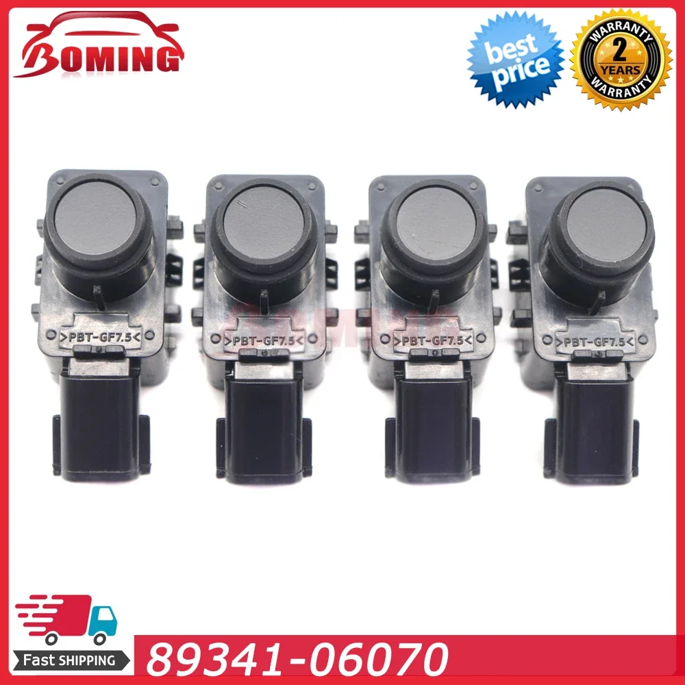 

4PCS Car PDC Parking Sensor Bumper Reversing Radar 89341-06070 for Toyota Camry RAV4 Avalon Lexus 8934106070 8934106070B3