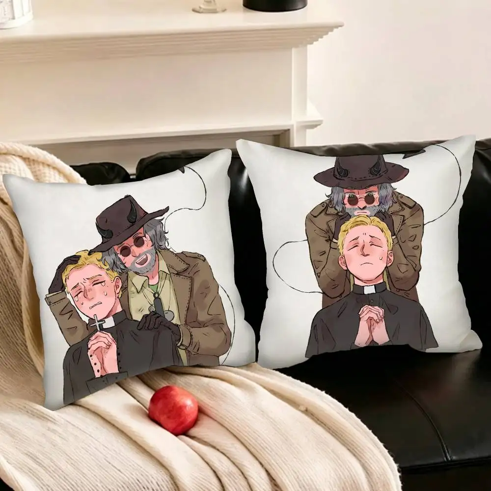 

Karl H-Heisenberg Ethan Winters-S W-Wintersberg Various Sizes Square Pillowcase For Car Home Bedchamber Decor