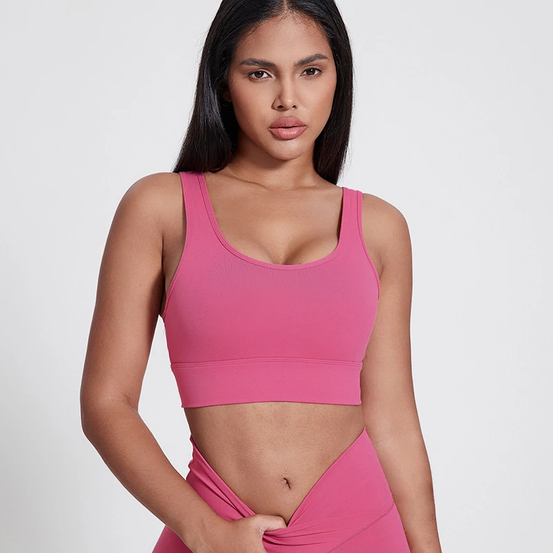 حمالة صدر رياضية مثيرة مع وسادة صدر للنساء ، بلوزة قصيرة ، سترة يوغا ، تأثير كبير ، حمالة صدر للياقة البدنية ، ركض ، ملابس داخلية ضيقة ، تمارين رياضية ، #2