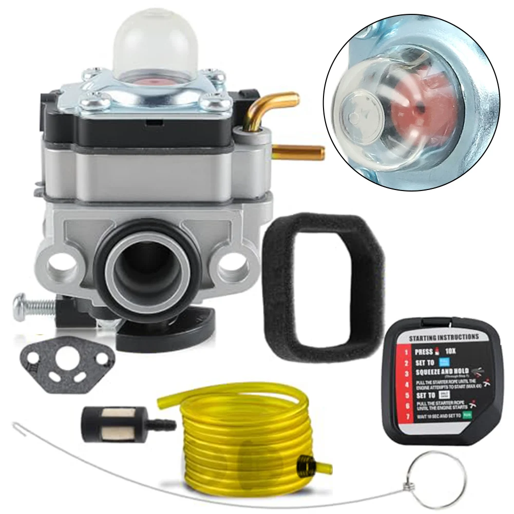 مكربن مكربن 26cc للتوافق الشامل Homelite، سهل التركيب، تحسين خليط الوقود والهواء #5