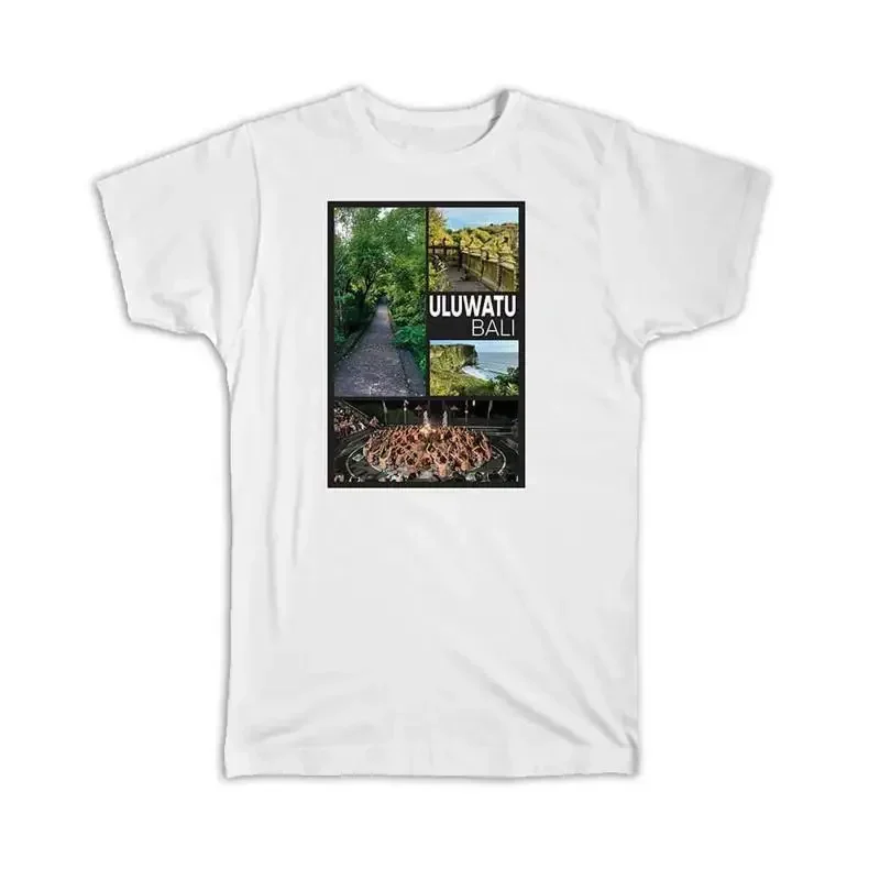 Uluwatu Bali Indonesia Photo Composition T shirt