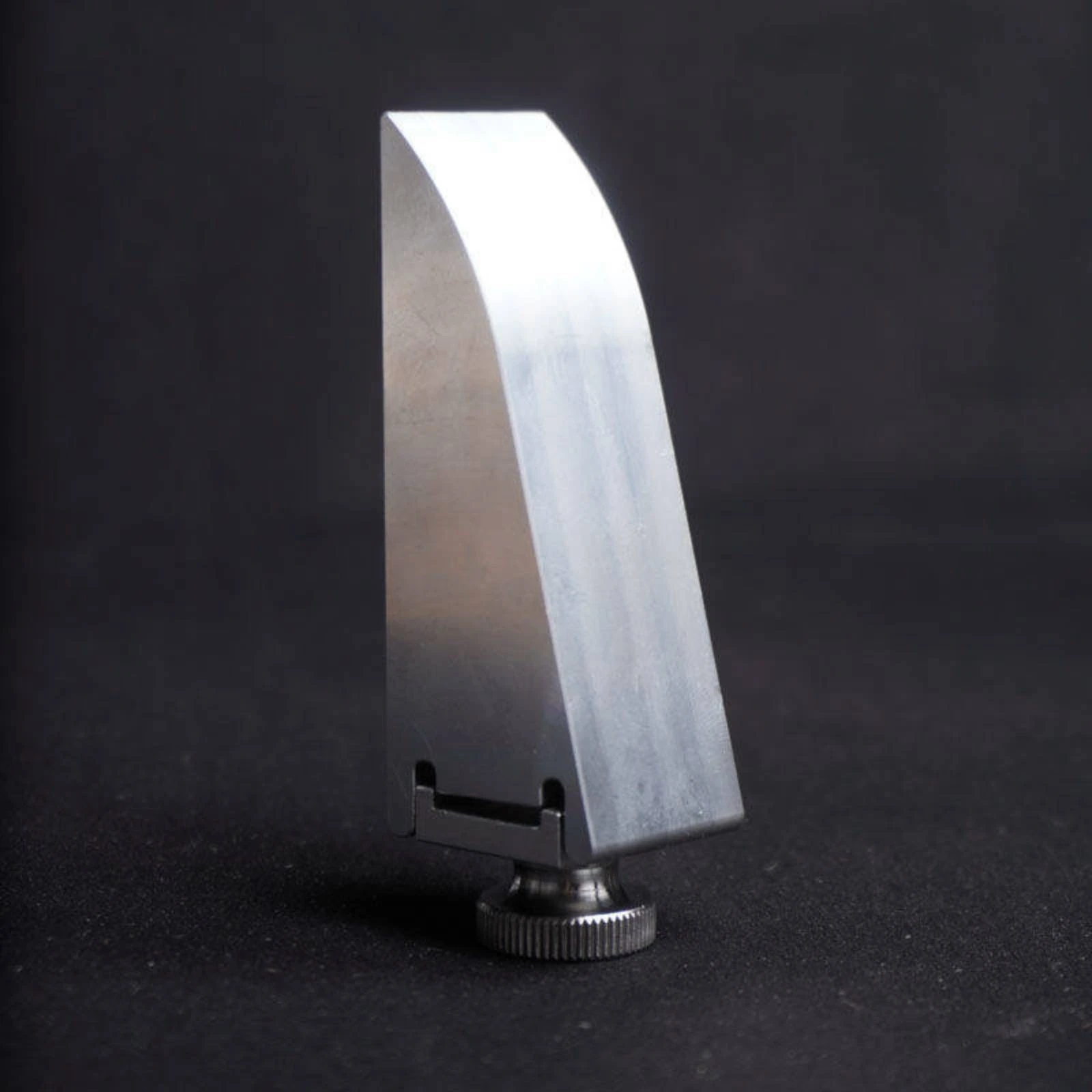Aluminum Sanding Holder Easy Grip Knob Sandpaper Holder Manual Polishing Jig Stable Support Hand Sander for DIY Hobbyists