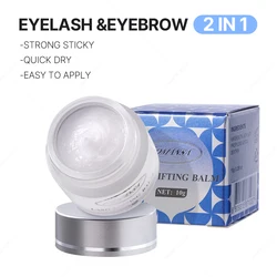 10Bottles 10g Korean Original LOMANSA Lashes Extensions Lift Glue Balm Perming Eyelashes Glue Professional Lash  Lift Adhesive