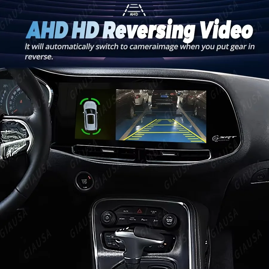Android для Dodge Challenger 2010-2023 автомобильный радиоприемник Carplay авто мультимедийный плеер GPS-навигация стерео головное устройство DSP беспроводной
