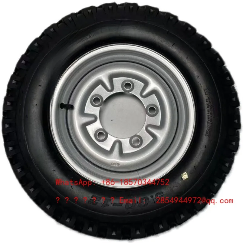 Three-wheeled Motorcycle Steel Rim Tire Assembly 4 Holes 5 Holes 500-12 Suitable for Motorcycles
