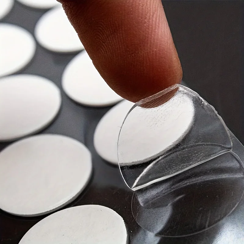 200pcs Clear Dual-Sided Tape Dots, 10mm0.5