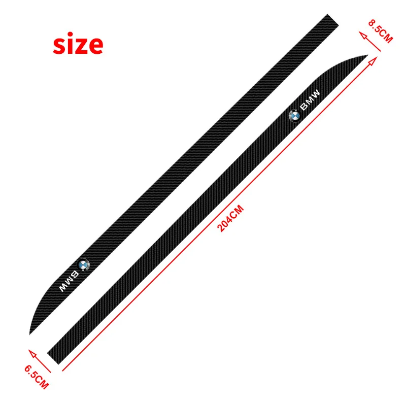 New Car door badge decorative stickers side skirt stickers For BMW F30 F01 F10 F35 F15 F16 F18 E39 E46 E90 E36 E60 X1 X3 X5 X6 view 2