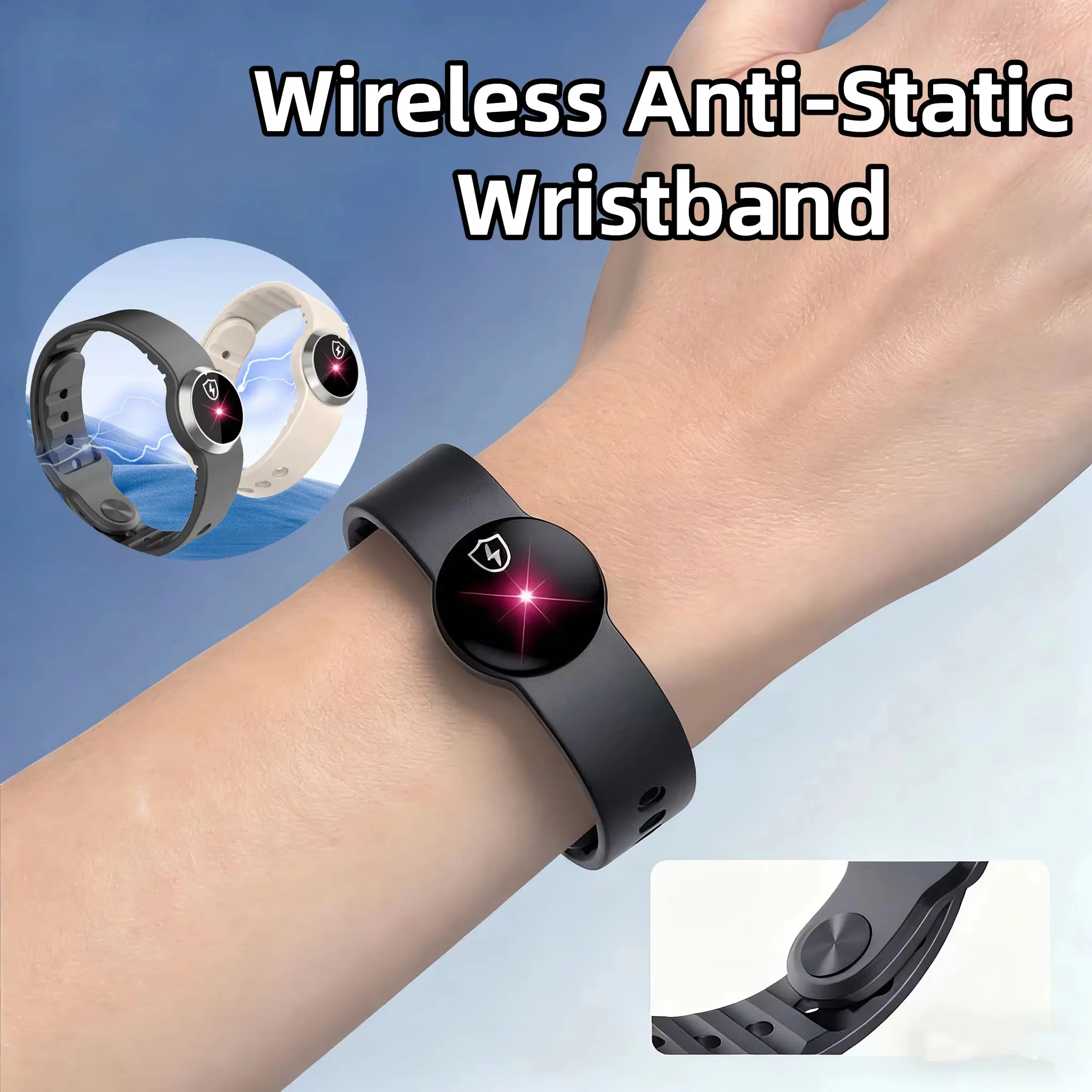 

Wireless Anti-Static Wristband Human Body Static Discharge Eliminator Winter Anti-Static Watch Boys Girls 2025 New Gift