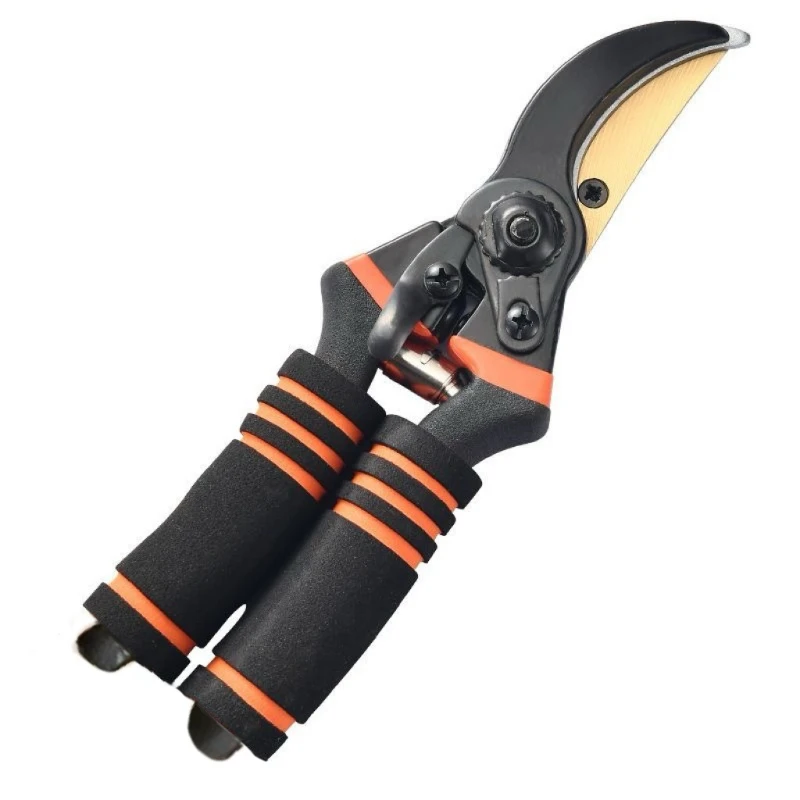 Professional Titanium Bypass Pruning Shears T13 Super Sharp, Heavy Duty Garden Shears for Precise Pruning & Trimming