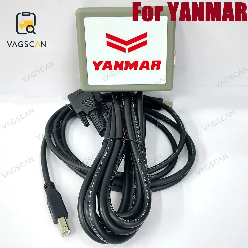 For Yanmar Diagnostic Tool Excavator Tractor Marine Generator with new version Diesel excavator Engine Yanmar Scanners