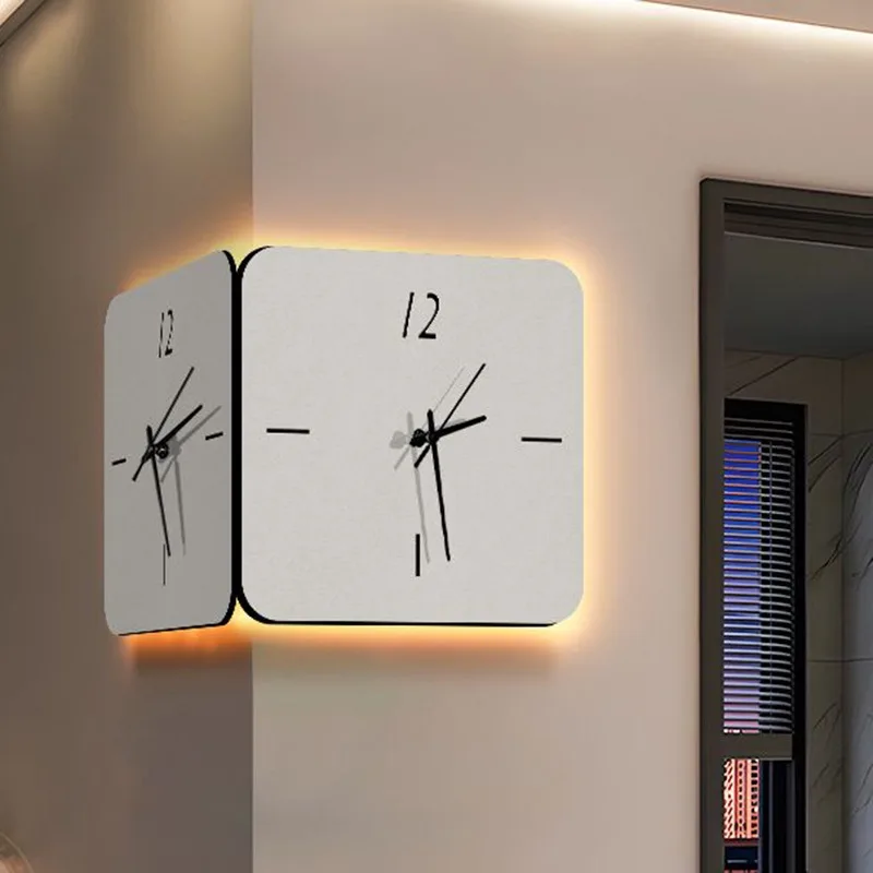 Modern Wall Clocks Minimalist Living Room Wall Clocks Silent Bedroom Clock Home Ornaments Decoration Clock Interior House Decor