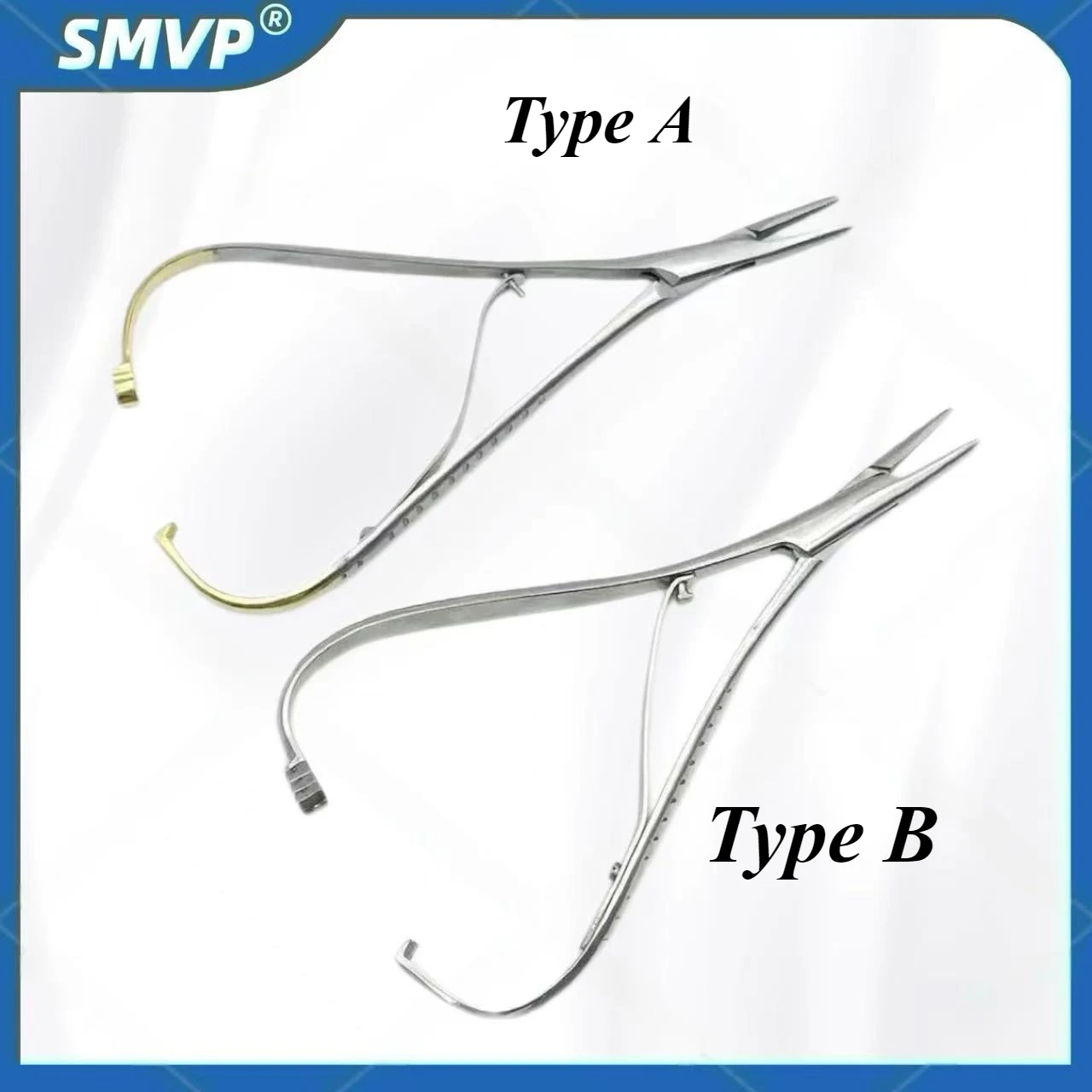 

1PC Dental Needle Holder Surgical Instruments Dental Orthodontic Mathieu Needle Holder Tip TC Premium Dental Tools 14cm