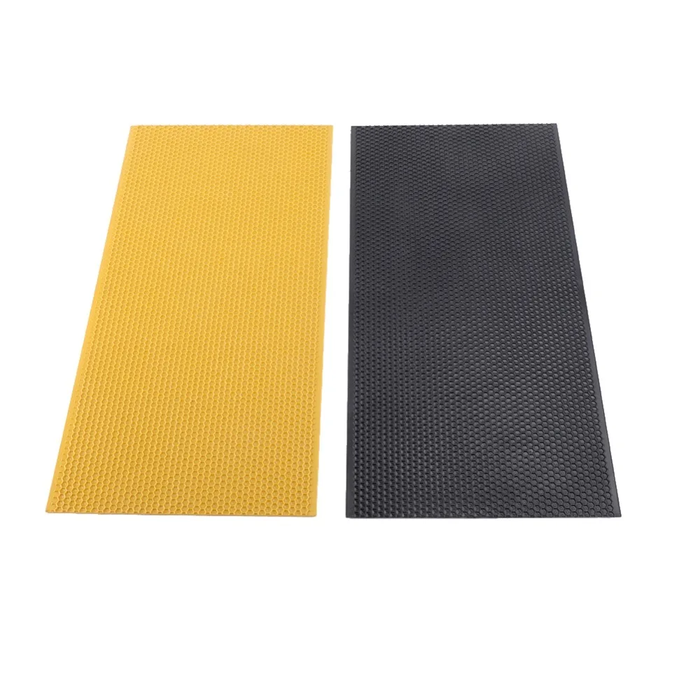 Plastic Material Beekeeping Frame Black Color Non-Toxic Beekeeping Tool Easy Install Eco-Friendly Comb Foundation Frame
