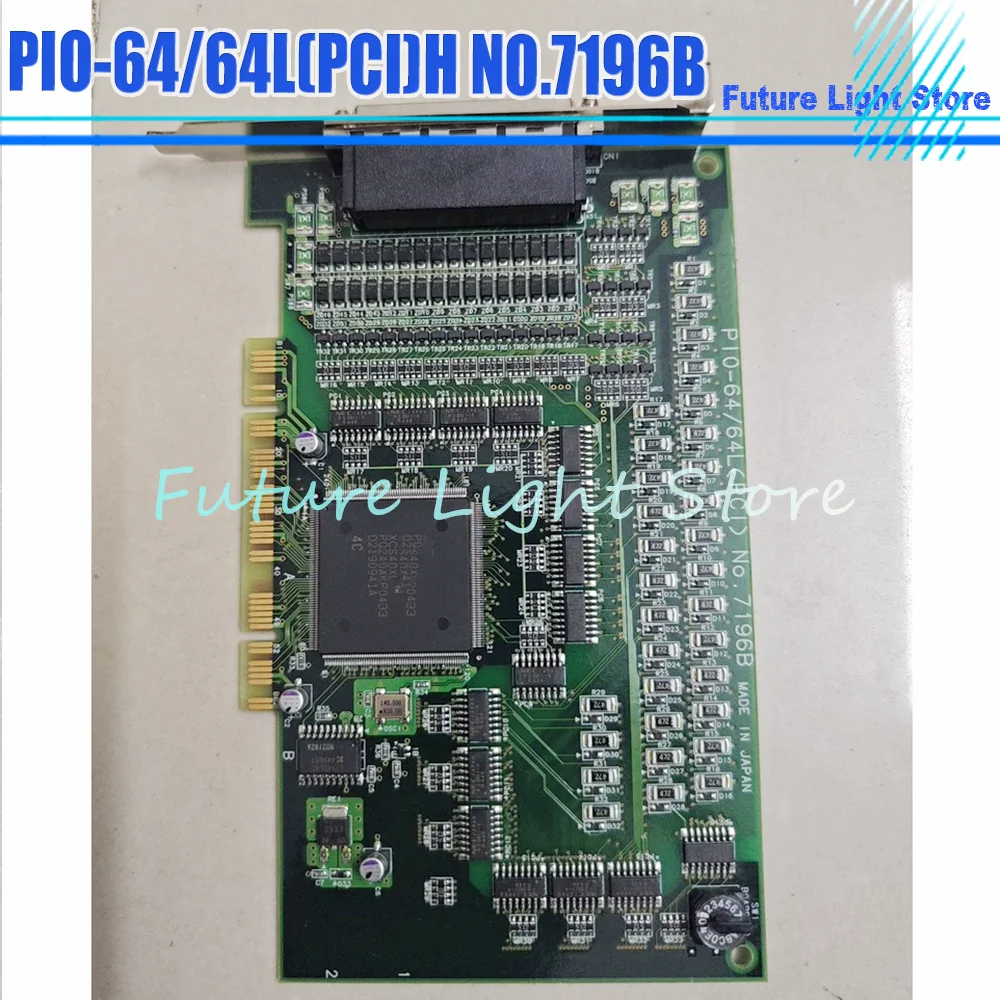 PIO-64/64L(PCI)H NO.7196B Data Acquisition Card PCI Interface