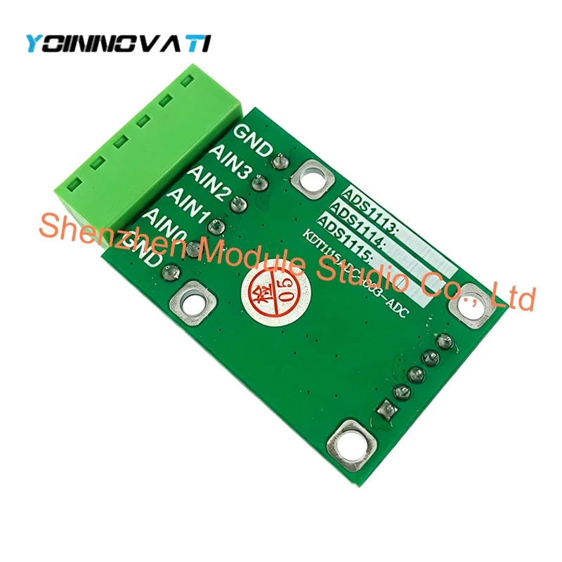 KDT1115DAC-001 ADS1115 16-Bit Precision ADC Module 4-Channel I²C Sampling, Compatible with ADS1113/ADS1114