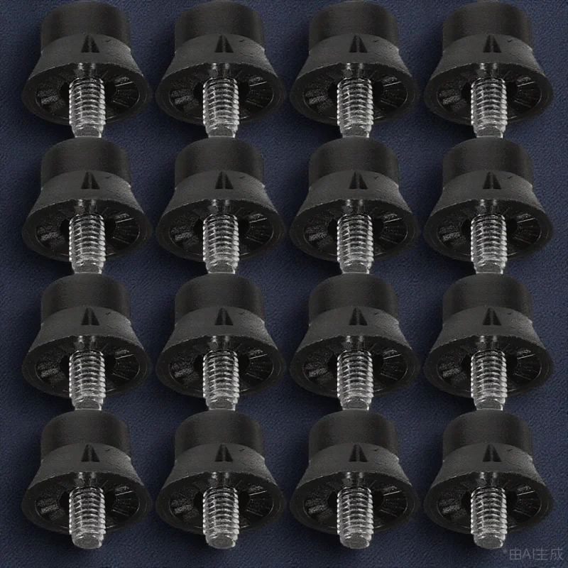 

25 Pcs Replaceable Football Spikes Cleats for Men Soccer Running Shoes Anti Slip Nails Cross Country Accessories