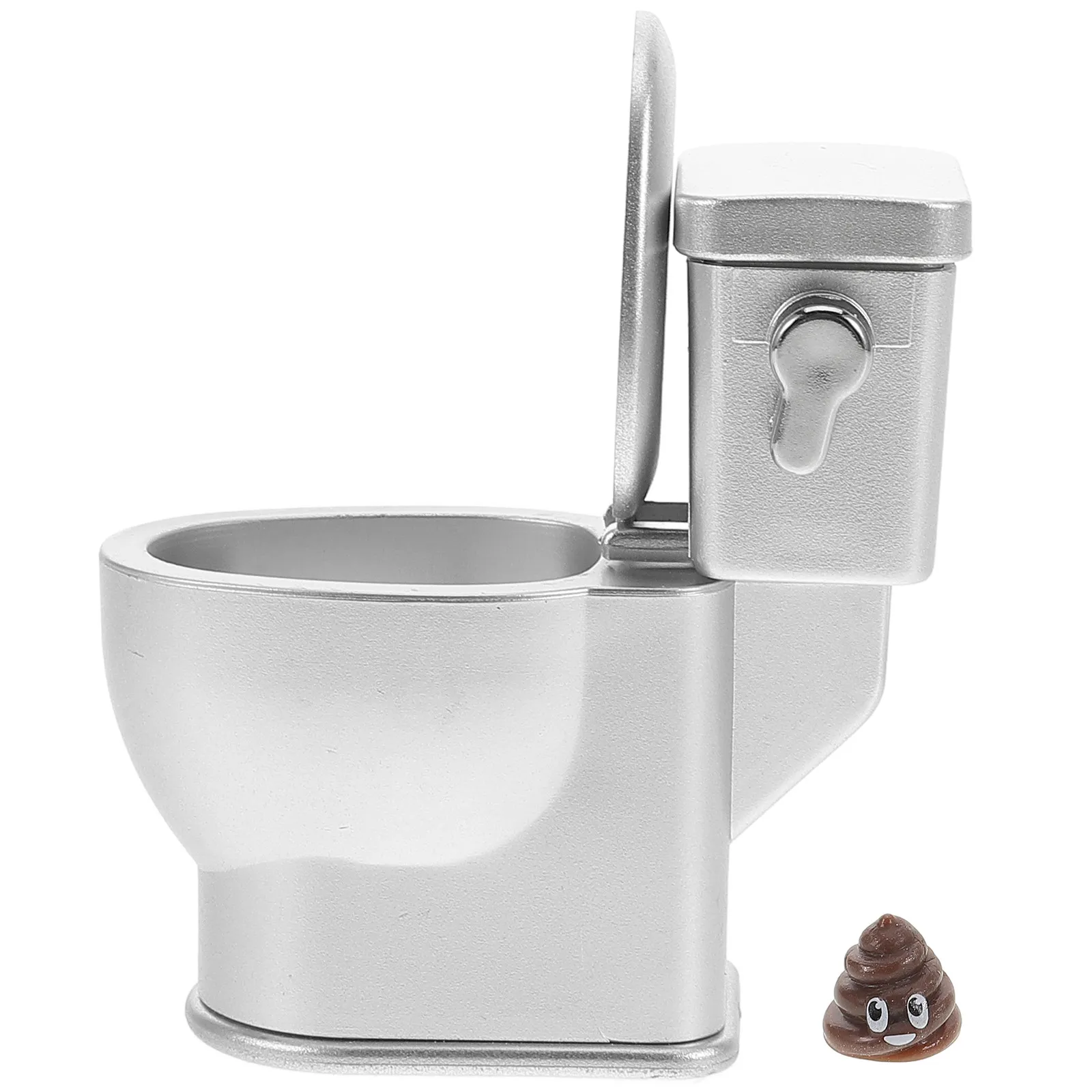 

Miniature Toilet Simulation Rustic Style Dollhouse Decoration Small Bathroom Accessory Realistic Mini Toilet for DIY Display