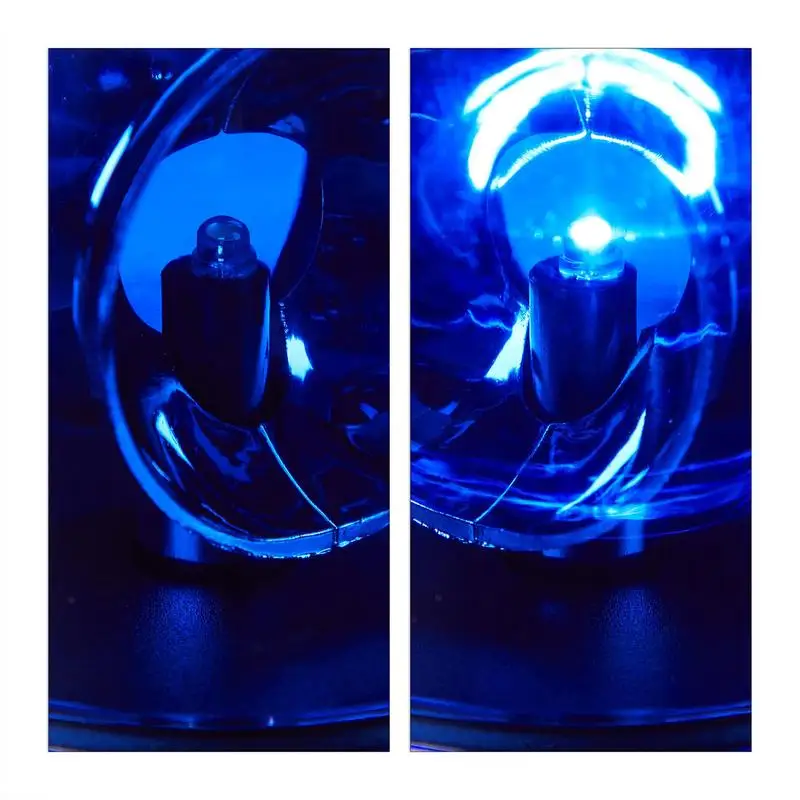 Strobe Light For Parties LED Blue Light 360 Rotatable Safety Warning Lights Battery Operated Ambient Lights For Disco Party Club