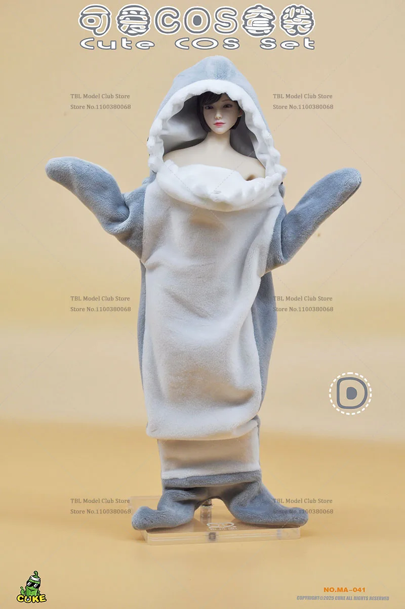 متوفر CUKE TOYS MA-041 1/6 مقياس لطيف كوس الحيوان الملابس مجموعة نموذج صالح 12 بوصة أنثى عمل نموذج لجسم ألعاب الدمى