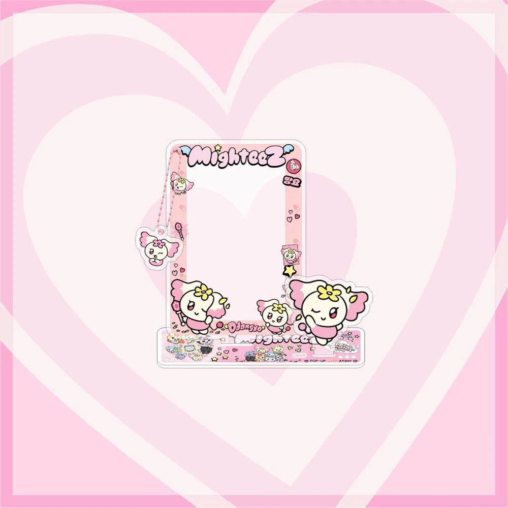 Figur Akrilik Kartun KPOP ATEEZ Mighteez 10CM, Gambar Anggota Lucu, Model Berdiri Dua Sisi, Ornamen Meja, Koleksi Penggemar