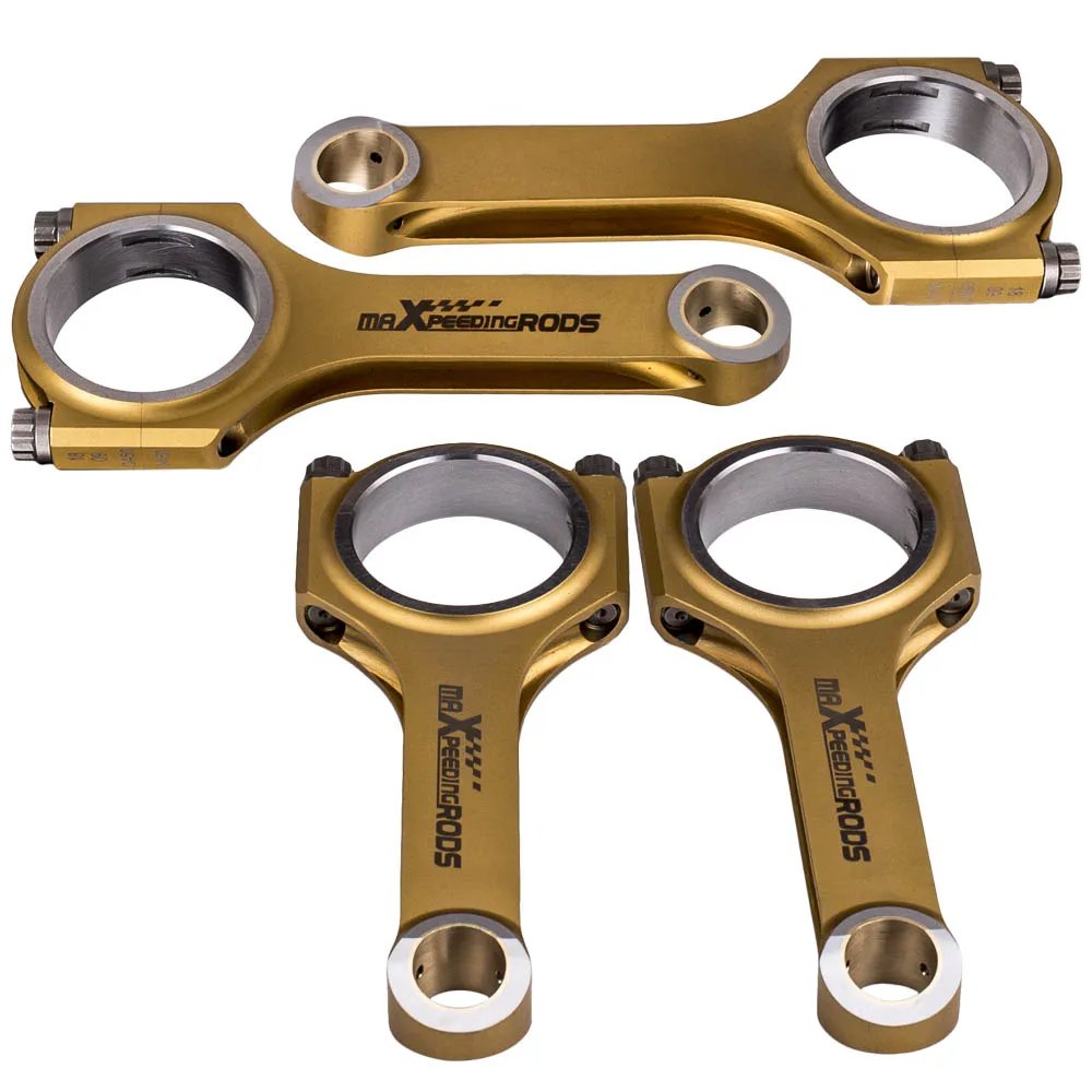 4pcs Connecting Rod Rods For VW Passat Golf Gti Audi S3 1.8T 225 2.0 16V 20V ARP Bolts
