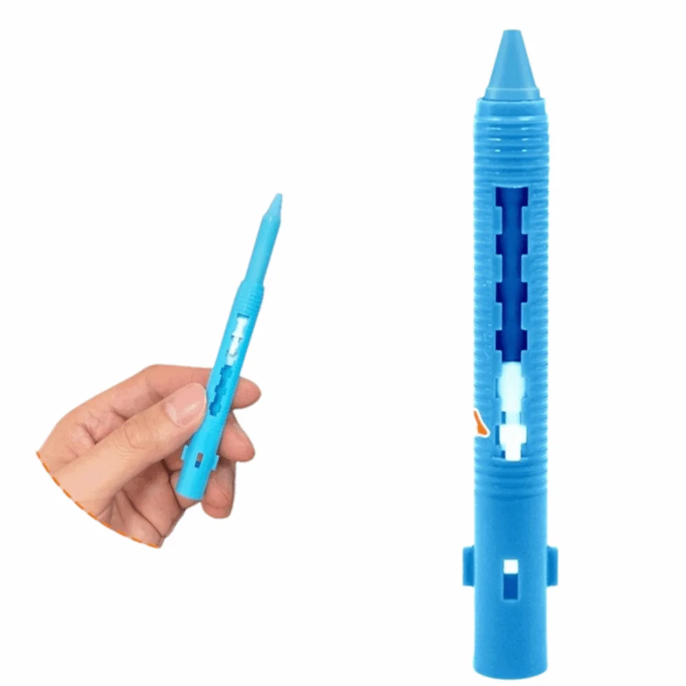 مجموعة مكونة من 6 قطع من أقلام تلوين الحمام الملونة القابلة للغسل، سهلة التنظيف وقابلة للغسل، علامات حوض الاستحمام للعب المائي