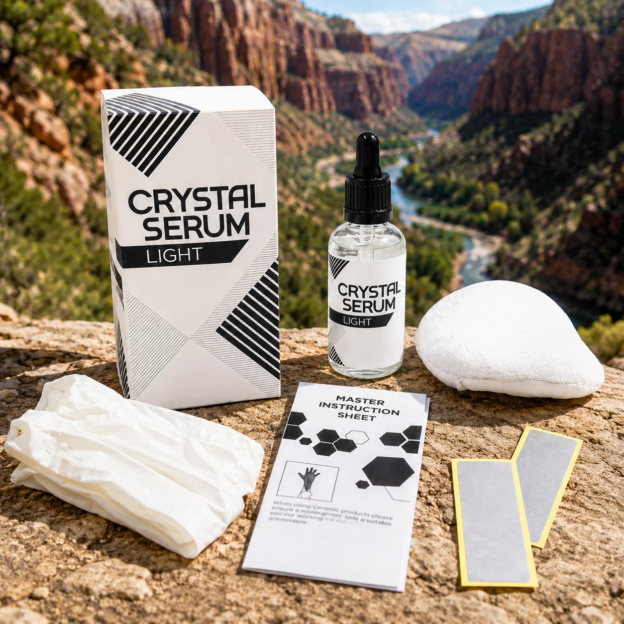 Crystal Serum Light Keramikbeschichtung für Autos Schützt die Autolackierung Hochglänzend Einfach Aufzutragen 30ml 5 Jahre Haltbarkeit