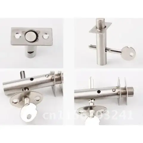 Mortise Door Lock Iron Pipe Well Lock Fire Door Escape Aisle Lock For Double Fan Fire Doors Of Hotels Families Factory Invisible