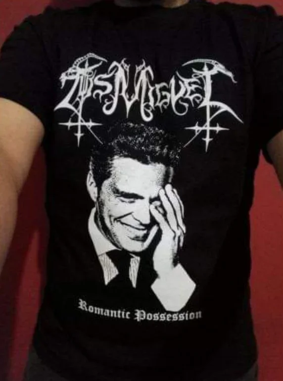 LUIS MIGUEL t-shirt Romantic Possession PARODY