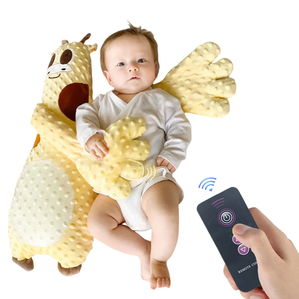 Baby Soothing Palm Baby Startle Prevention Sleep Companion Automatic Patting Sleeping Pillow Soothing Toy for Newborns