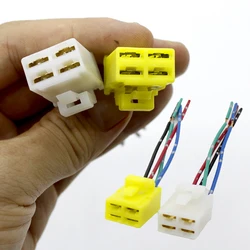 Car lights Air Conditioning Relay 4 Pins Plug Electronics Lighting Dimmer Relay Socket
