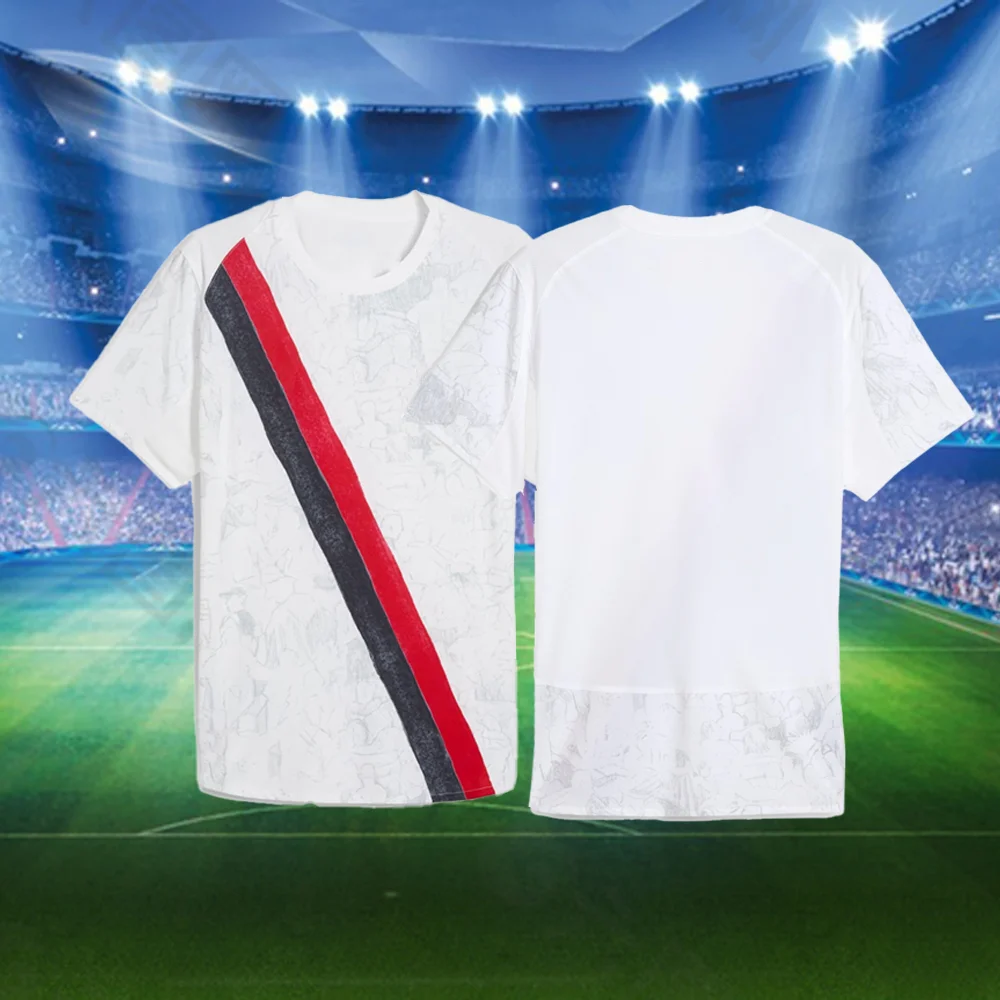 

2025-26 Manchester City Home Football Shirt Youth Kids Sportwear Oversized Soccer Uniform Unisex Jersey Breathable Training Tee