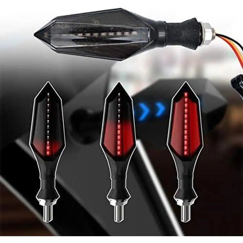 

1W DC 12V Motorcycle LED Turn Signal Light for all motorcycle models using DC 12V, Street Bikes, Cruisers, Dirt Bikes and others
