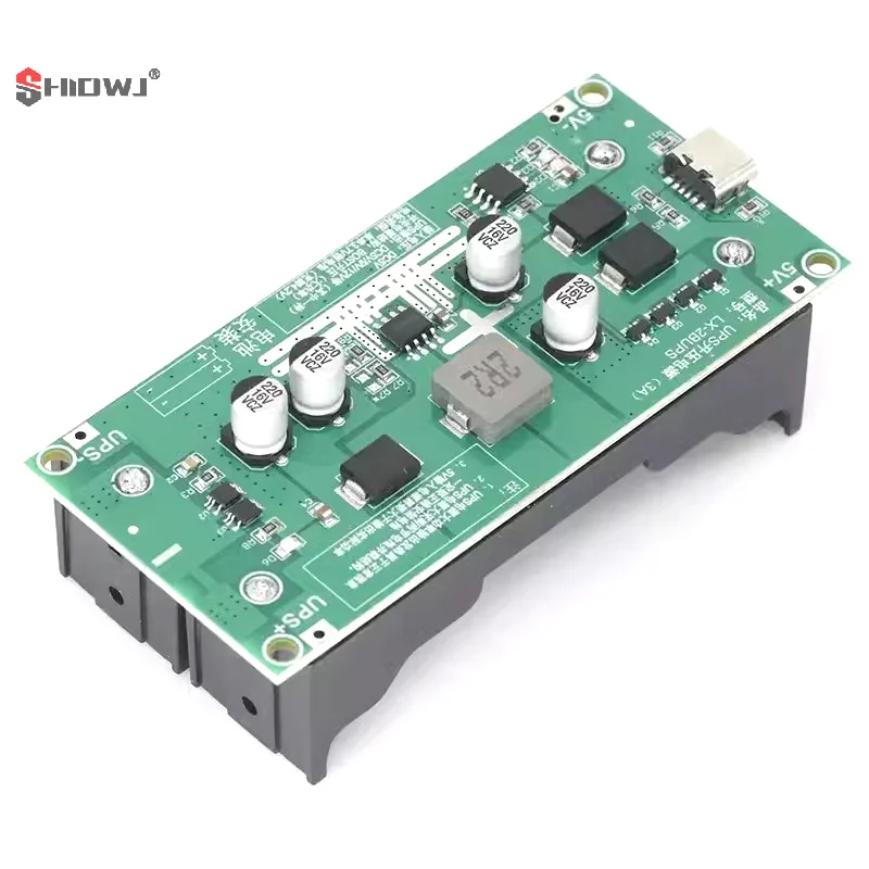 18650 Lithium Battery Step-up Charger Module 5V 9V 12V Fast Charge Panel UPS High Power Supply Converter Charging Boost Module