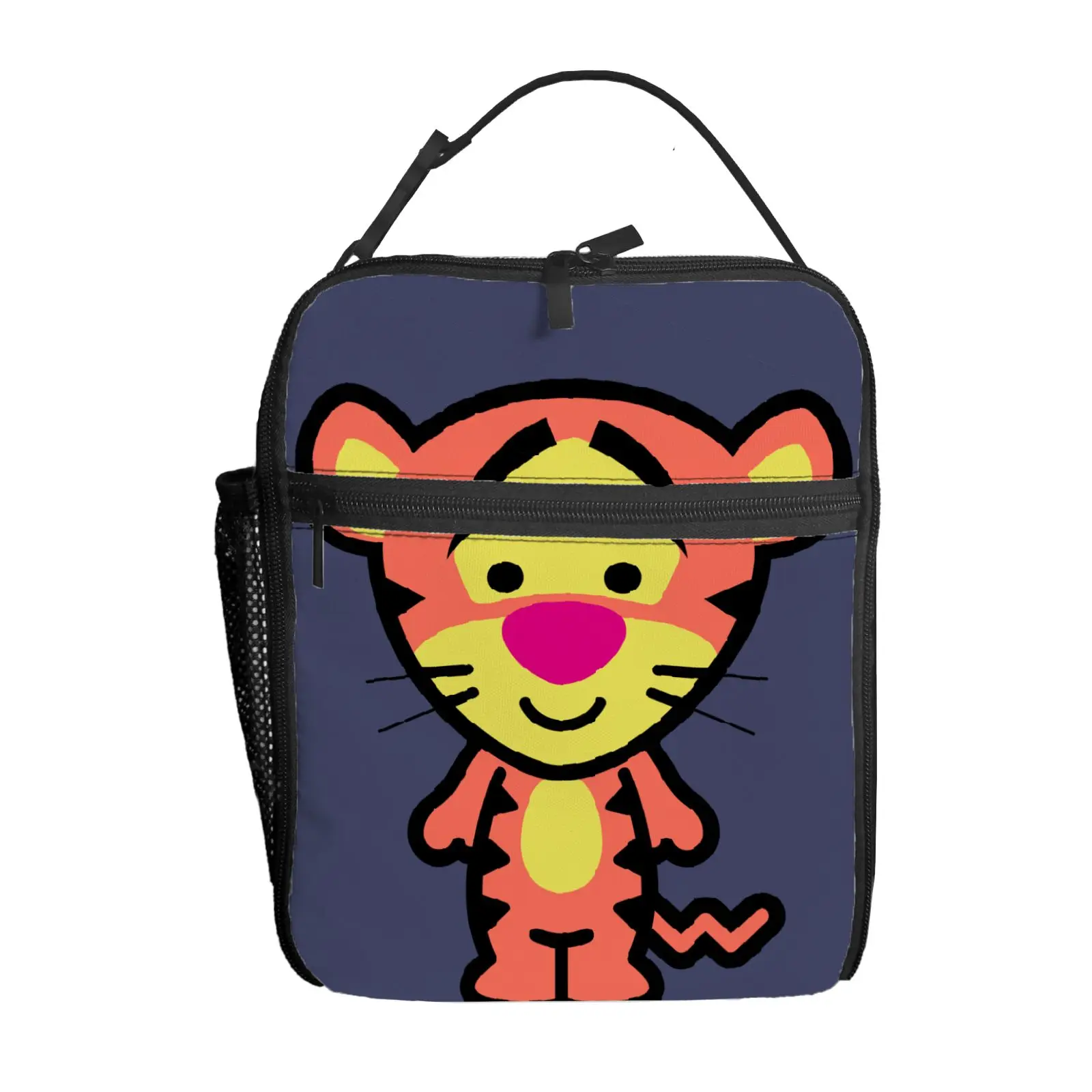 

Сумка для обеда Tigger, 1 шт., высококачественная, милая, повседневная, для вечеринок, пикников, школы, подарок для ежедневного использования