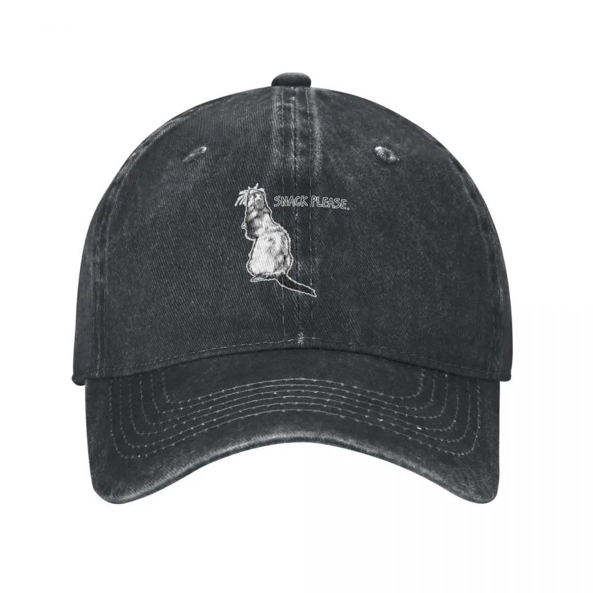 SNACK PLEASE. Baseball Cap New In The Hat summer hat Horse Hat Brand Man cap Ladies Men's