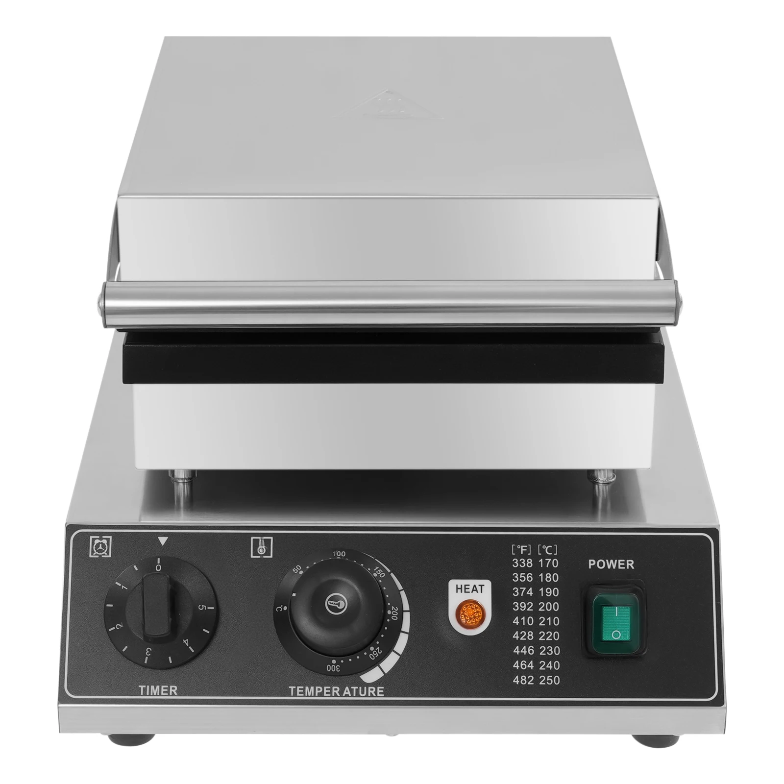 Gaufrier Commercial antiadhésif 2000W, Double 3.9x6.5 pouces, moules, gaufrier, Machine de fabrication de gaufres