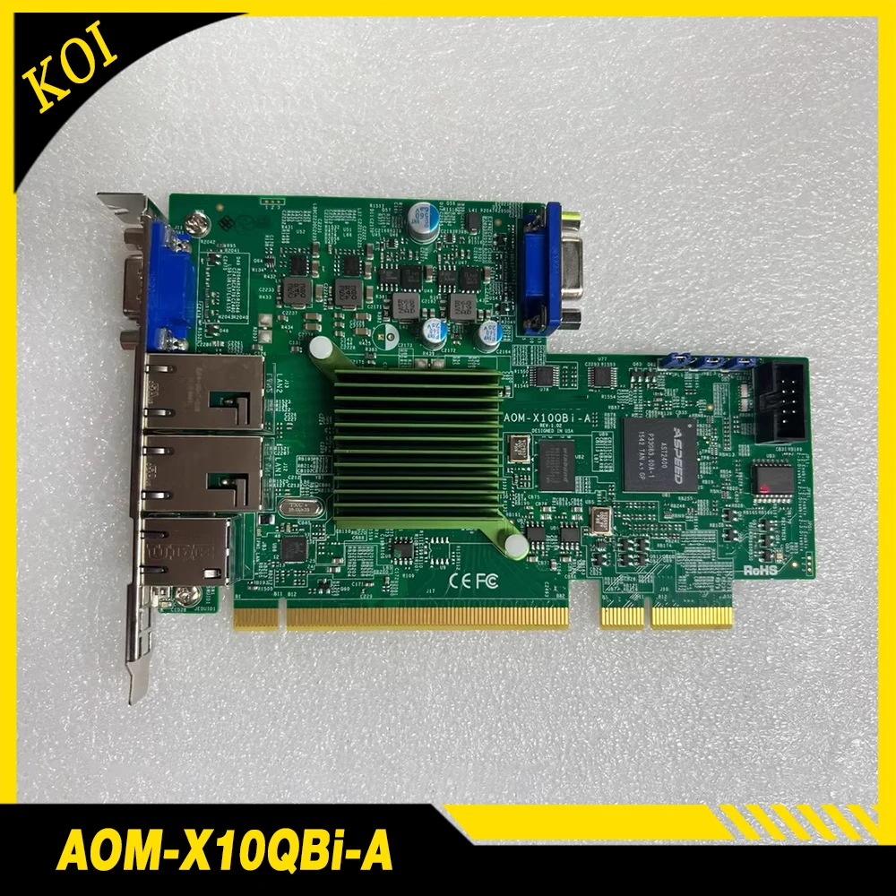 For Supermicro Management Card AOM-X10QBI-A