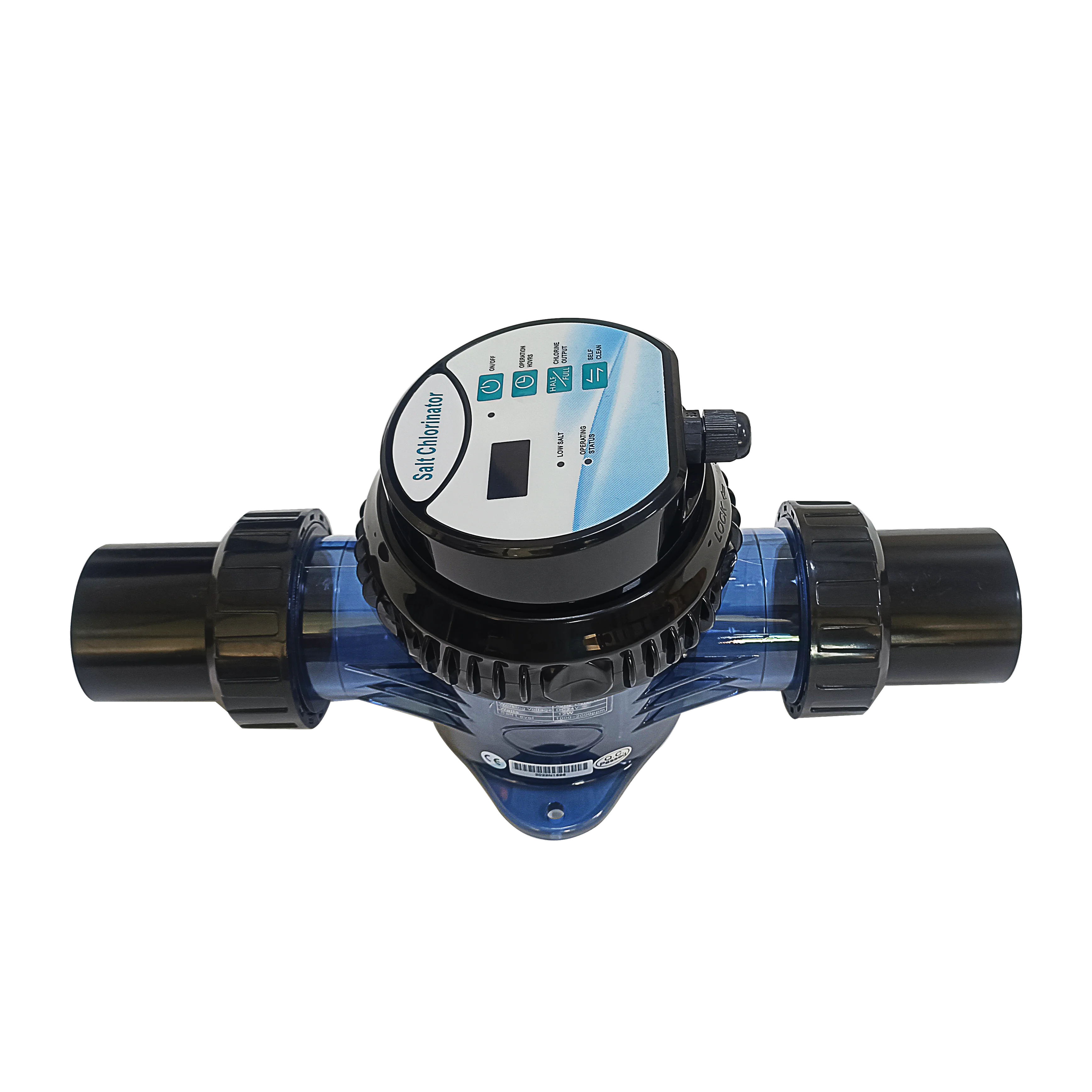 2025 New ECR Low Salt Water Chlorine Generator Cell System  S Material Electrolysis for Swimming Pool for Children