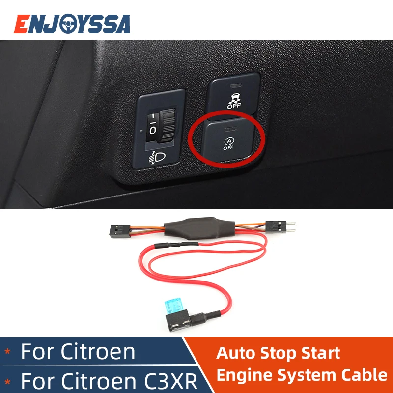 

Car Smart Auto Stop Canceller Automatic Stop Start Engine Eliminator Device Disable Plug For Peugeot Citroen