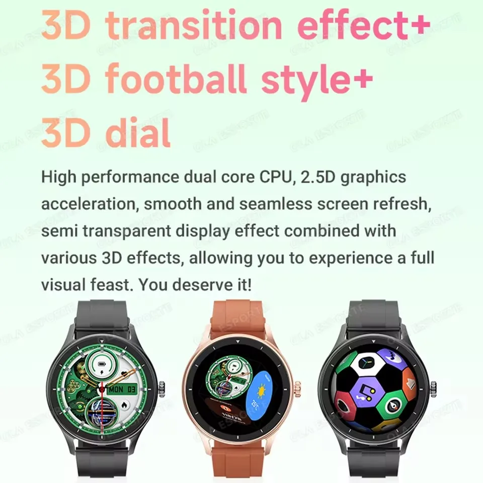 Xiaomi SmartWatch الرجال النساء بلوتوث دعوة GPS جهاز تعقب للياقة البدنية معدل ضربات القلب ساعة ذكية الرياضة مقاوم للماء ل ios أندرويد جديد 2025 #2