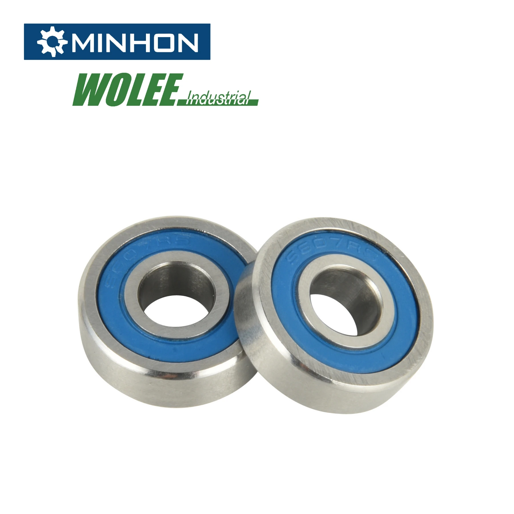 SS607-2RS INOX Stainless Steel MHF Size 7x19x6 mm Deep Groove Ball Bearings ABEC-3  Best Price High Performance