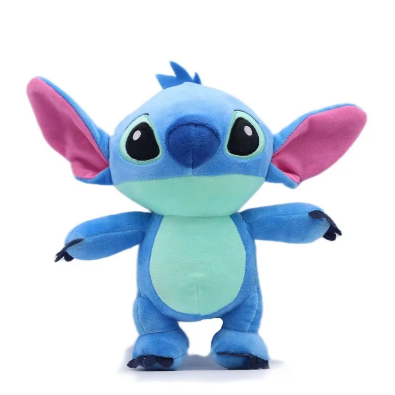 Disney Cartoon Blue Pink Stitch Plush Dolls Anime Toys Lilo and Stitch Stich Plush Stuffed Toys Christmas Gifts for Kids