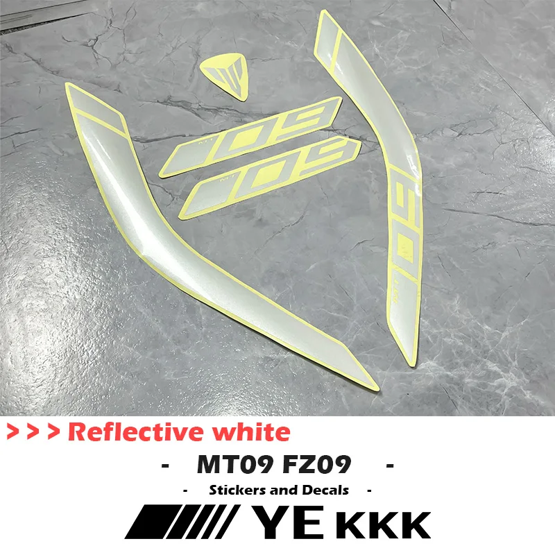 

Motorcycle Fairing Sticker Decal Fuel Tank Line Sticker Hollow Customization Fot YAMAHA MT09 FZ09 MT-09 FZ-09 SP