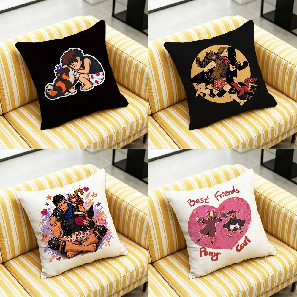 For Dungeon Crawler Carl Throw Pillow Cover Case Custom Decorative Pillowcase Accent Cushion Home Gift