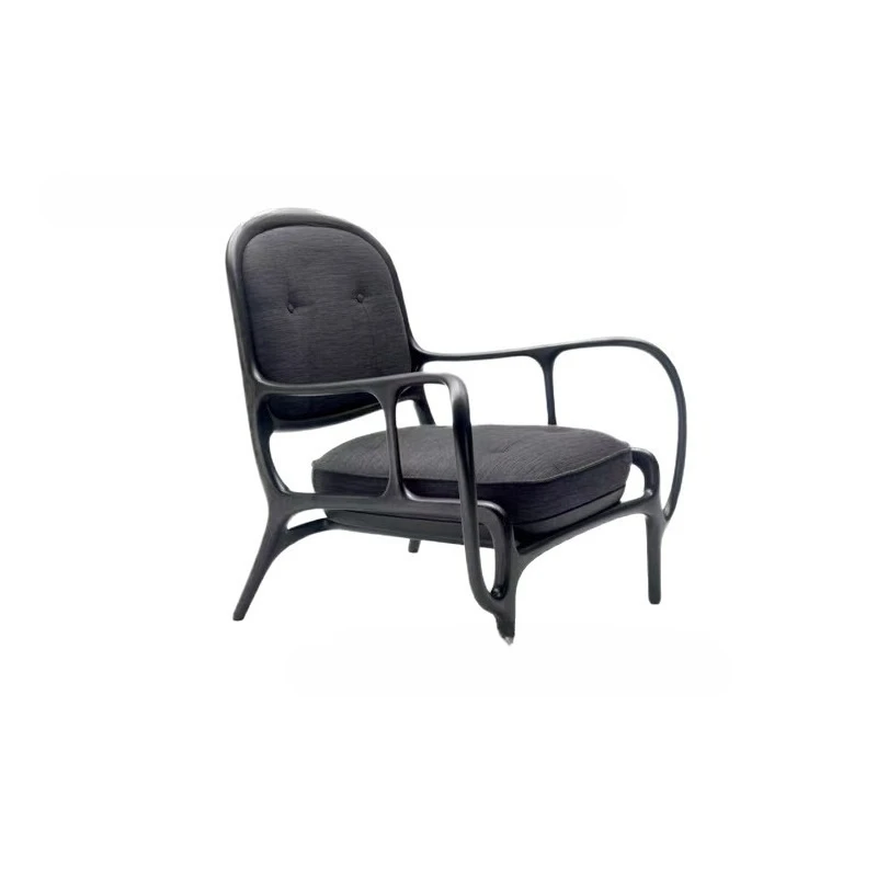 

Solid wood dining chair ash wood log back chair restaurant chair