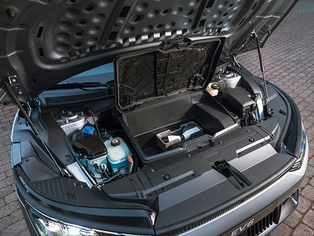 

Gas Struts for Kia EV6 2022-2025 Front Hood Bonnet Lift Supports Shock Springs Dampers Absorber Rod Carbon Fiber